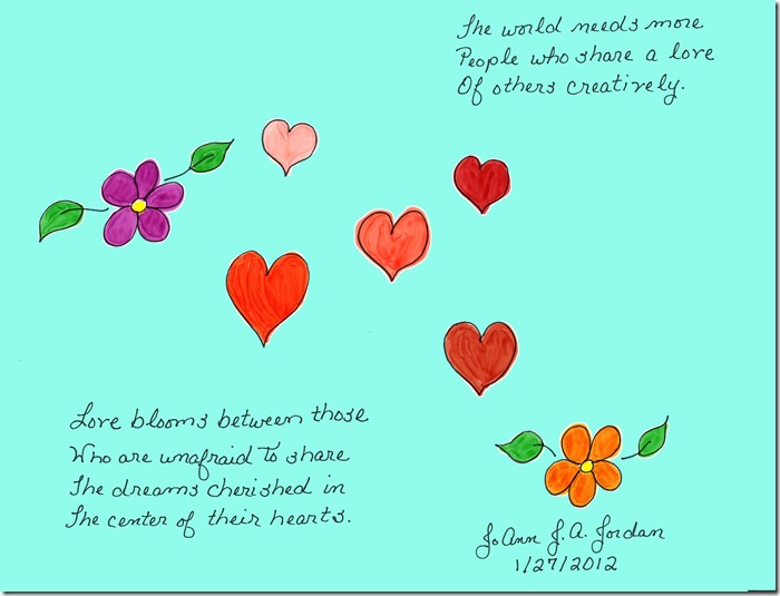 Love Message Drawing 1