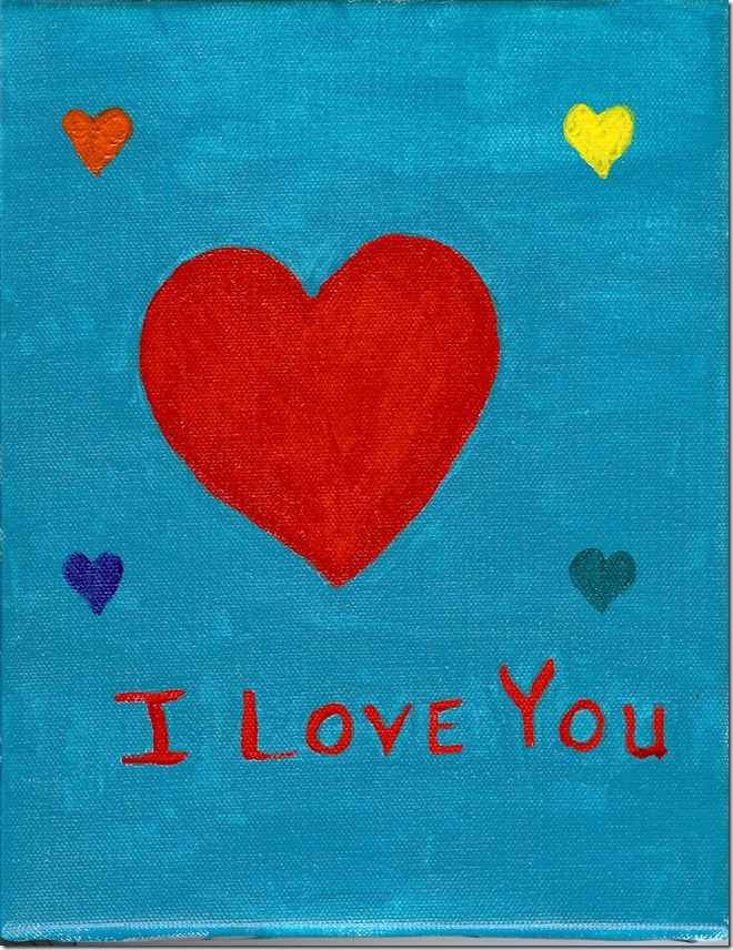 I Love You Canvas0001